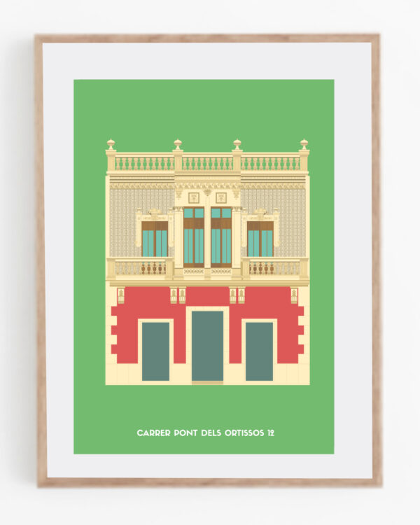 Print Carrer Pont dels Ortissos 12