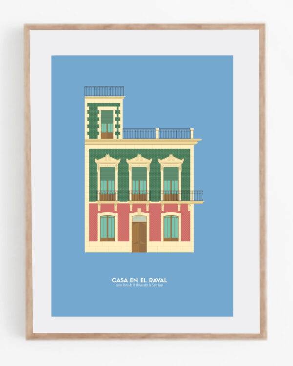 Print Casa en el Raval