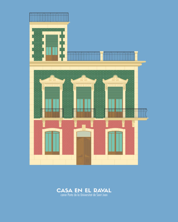 Print Casa en el Raval