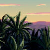 Print Pixelart el Palmeral