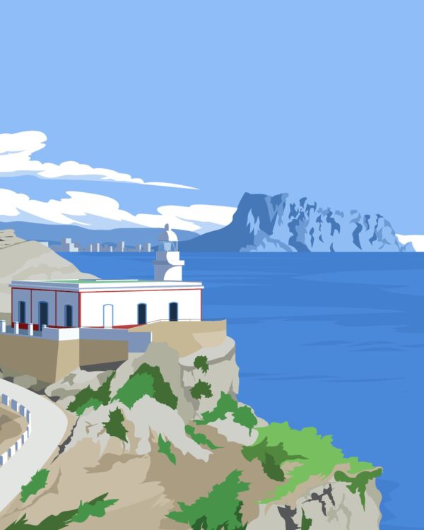 Print Faro de l'Albir