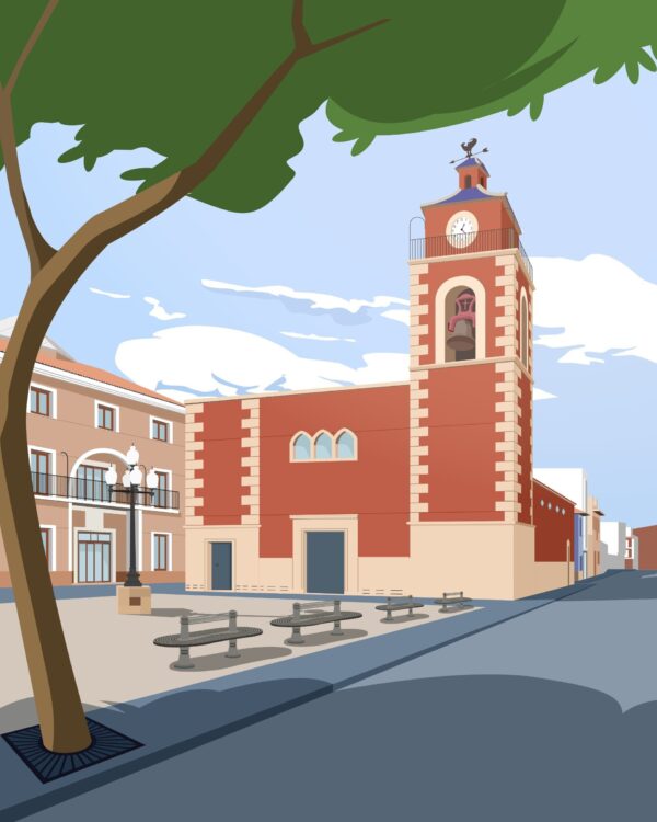 Print Iglesia Parroquial Santa Teresa de Campello