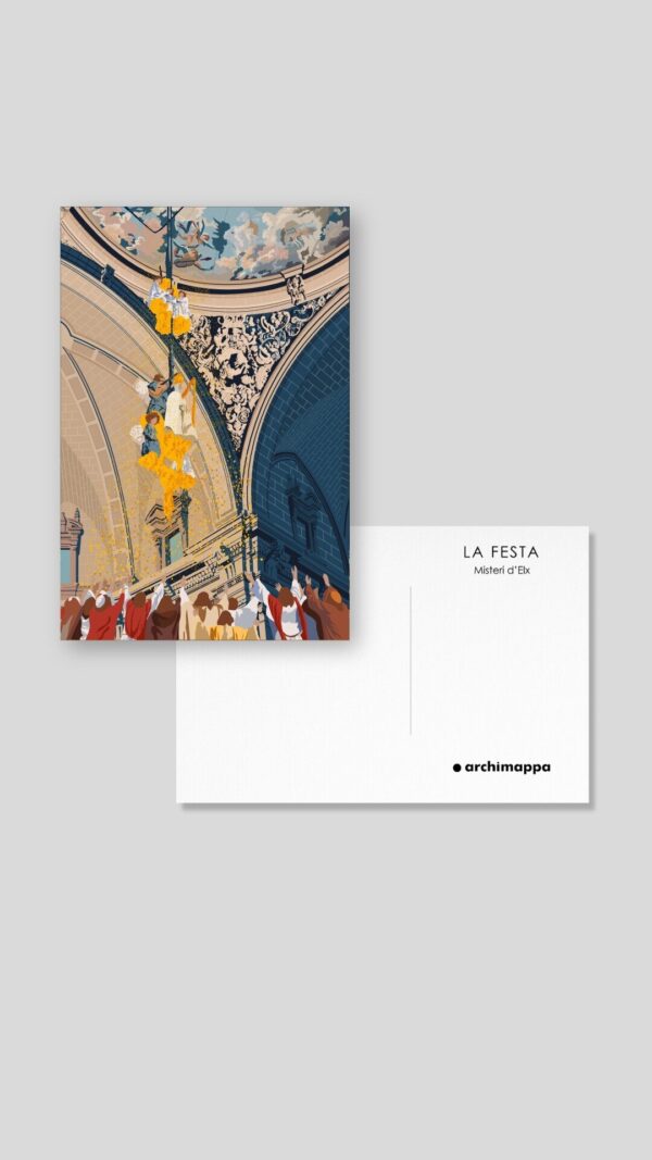 Postal La Festa del Misteri d’Elx