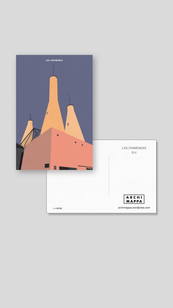 Postal Las Chimeneas