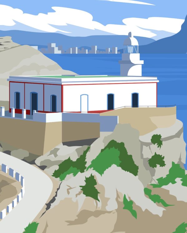 Print Faro de l'Albir