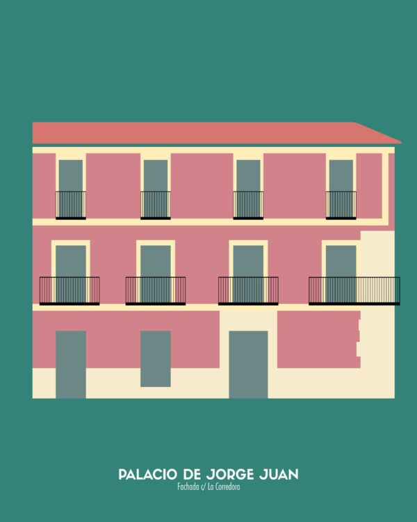 Print Palacio de Jorge Juan