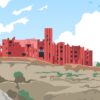 Print Muralla Roja de Calpe