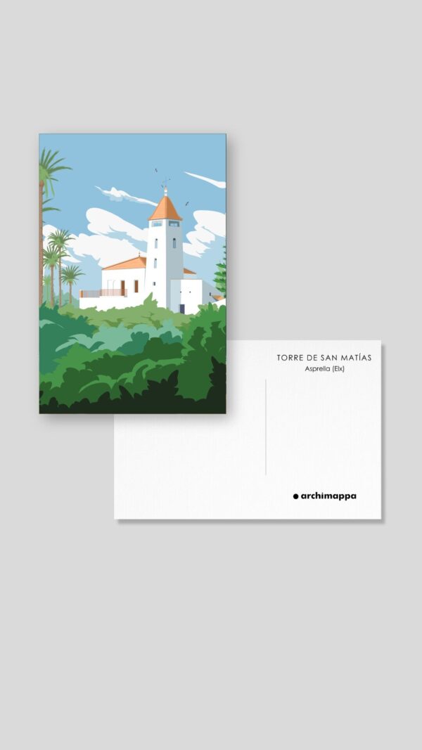 Postal Torre de San Matías