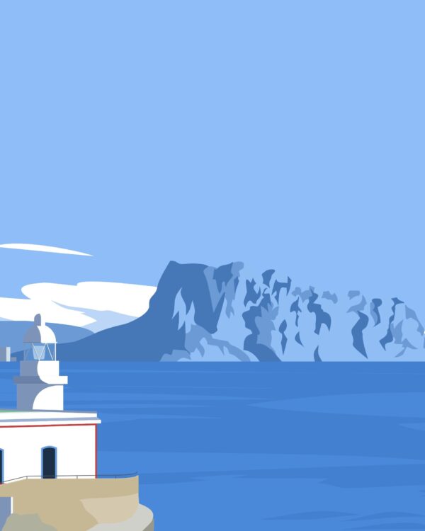 Print Faro de l'Albir
