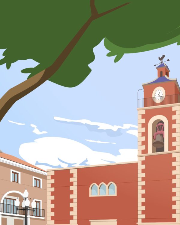 Print Iglesia Parroquial Santa Teresa de Campello
