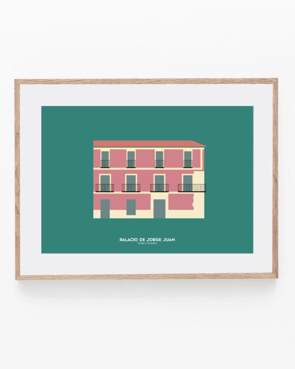 Print Palacio de Jorge Juan
