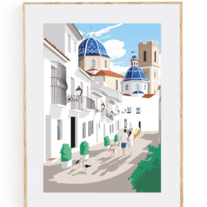 Print Carrer Sant Miquel d'Altea