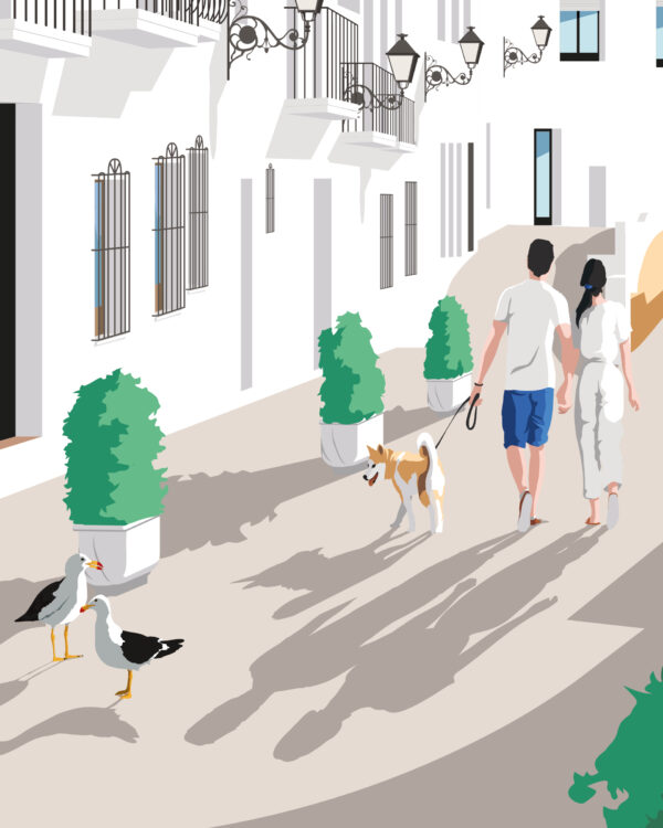 Print Carrer Sant Miquel d'Altea