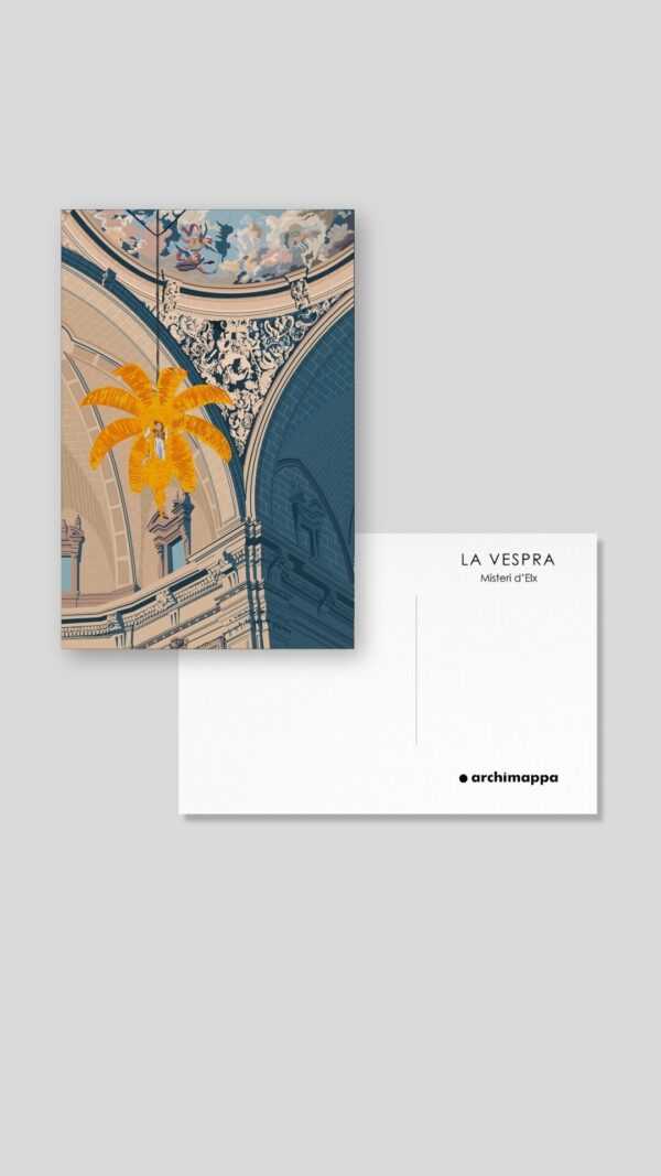 Postal La Vespra del Misteri d’Elx
