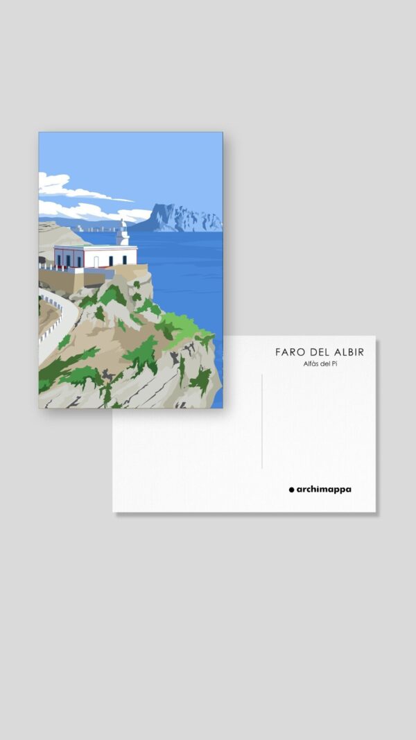 Postal Faro del Albir
